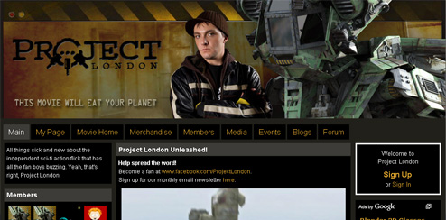 Social Network for Project London Launched
